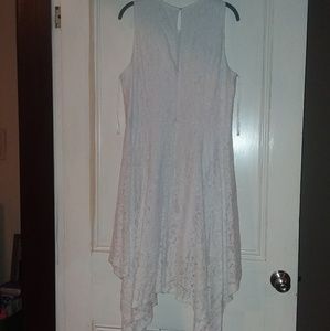 Lace White Dress